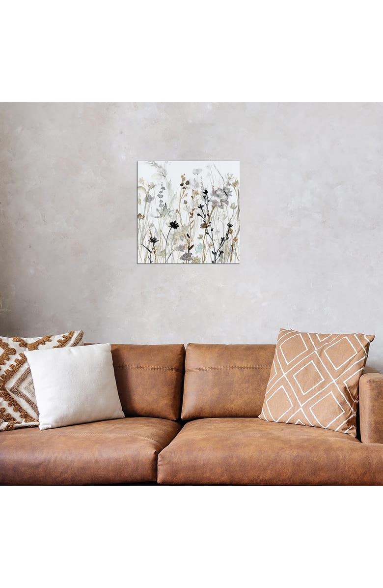 iCanvas Wildflower Mist II by Carol Robinson Canvas Wall Art, Alternate, color, White-Multi