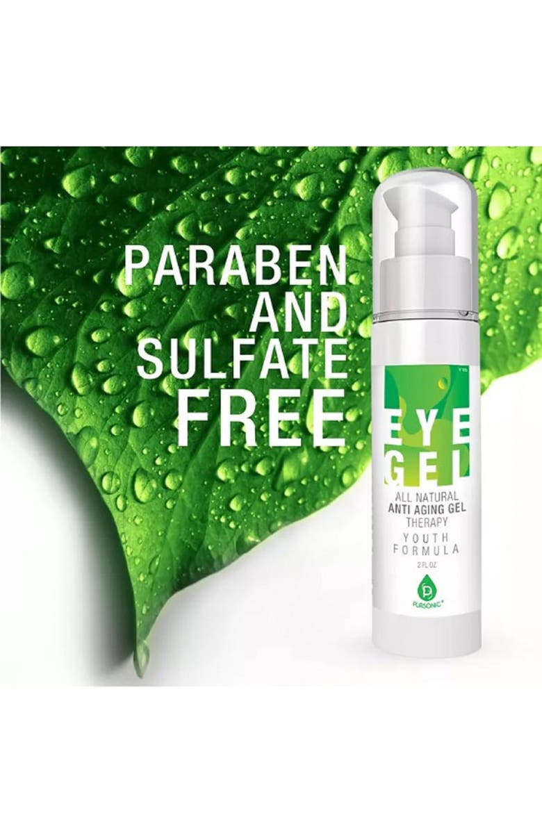 PURSONIC All Natural Professional Anti Aging Eye Gel 2 Oz, Alternate, color, 