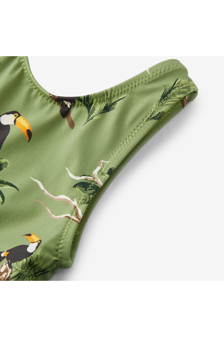 Ballet Skirt Swimsuit, Alternate, color, Toucan