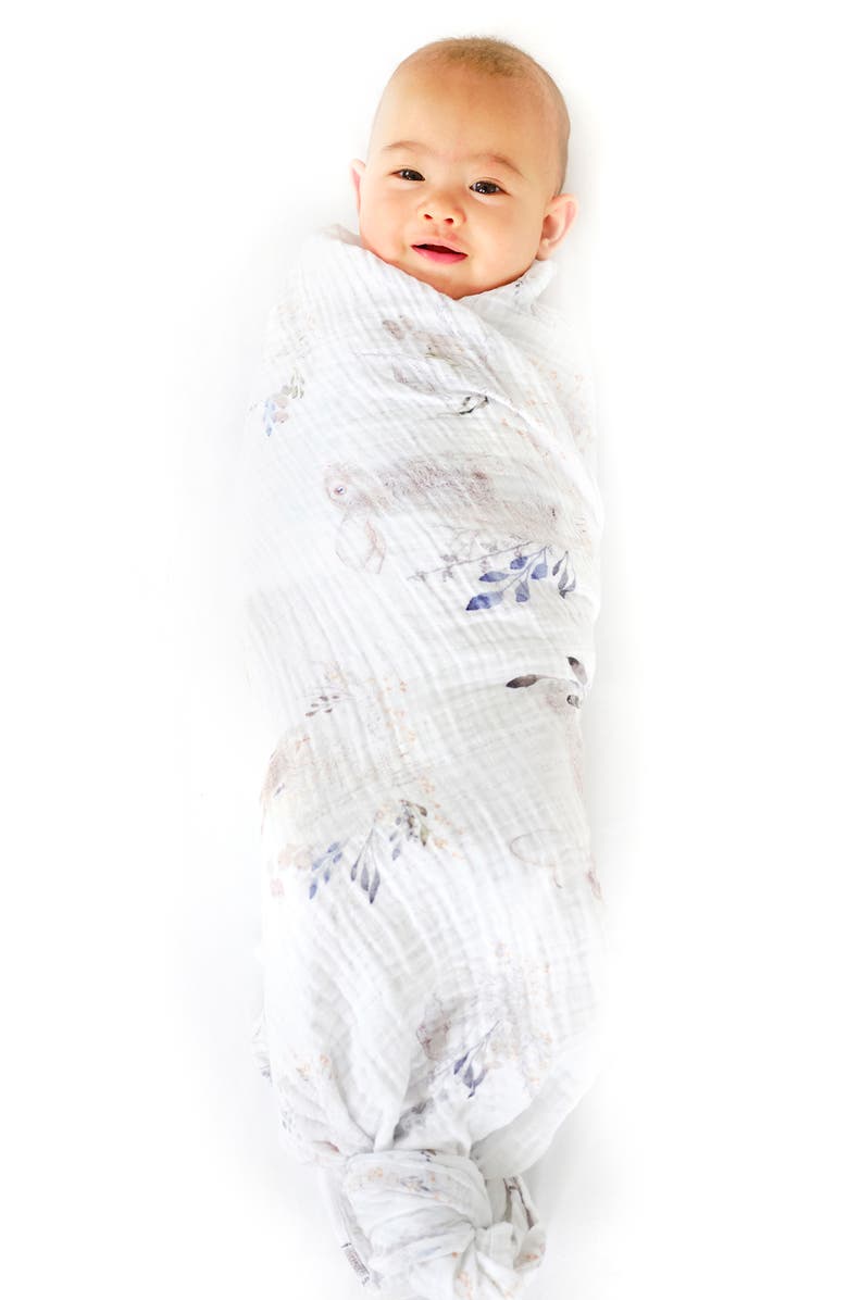 Oilo 2-Pack Swaddle Blankets, Alternate, color, Tan