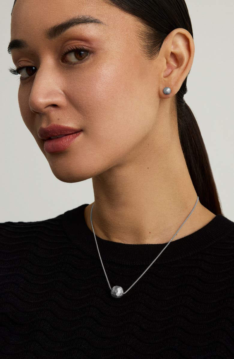 Dean Davidson Disco Mini Pendant Necklace, Alternate, color, Silver