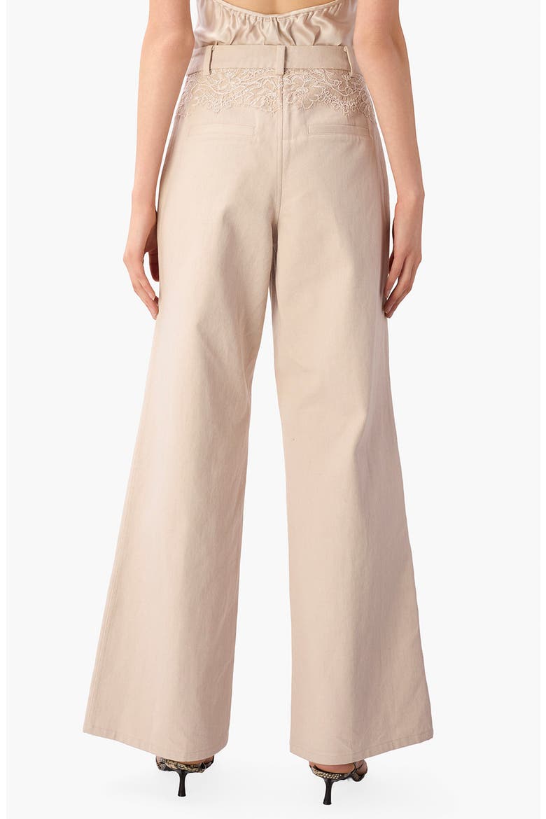 Natali Bull Wide Leg Jeans, Alternate, color, OAT