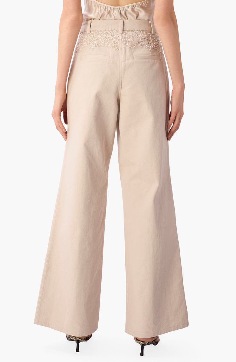 CAMI NYC Natali Bull Wide Leg Jeans, Alternate, color, Oat