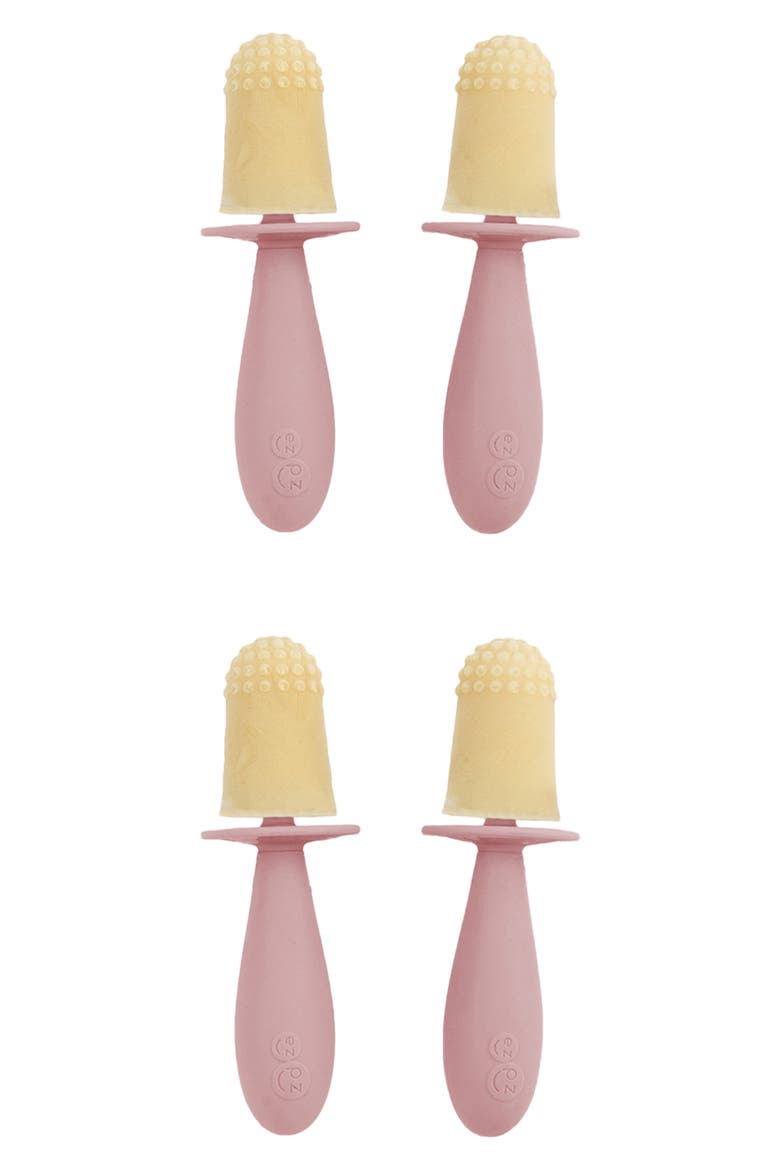 Tiny Pops 2-Pack Silicone Ice Pop Molds, Main, color, BLUSH