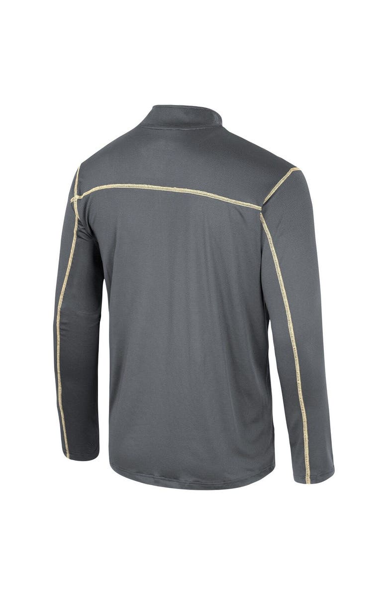 COLOSSEUM Men's Colosseum Black UCF Knights Cameron Quarter-Zip Windshirt, Alternate, color, 