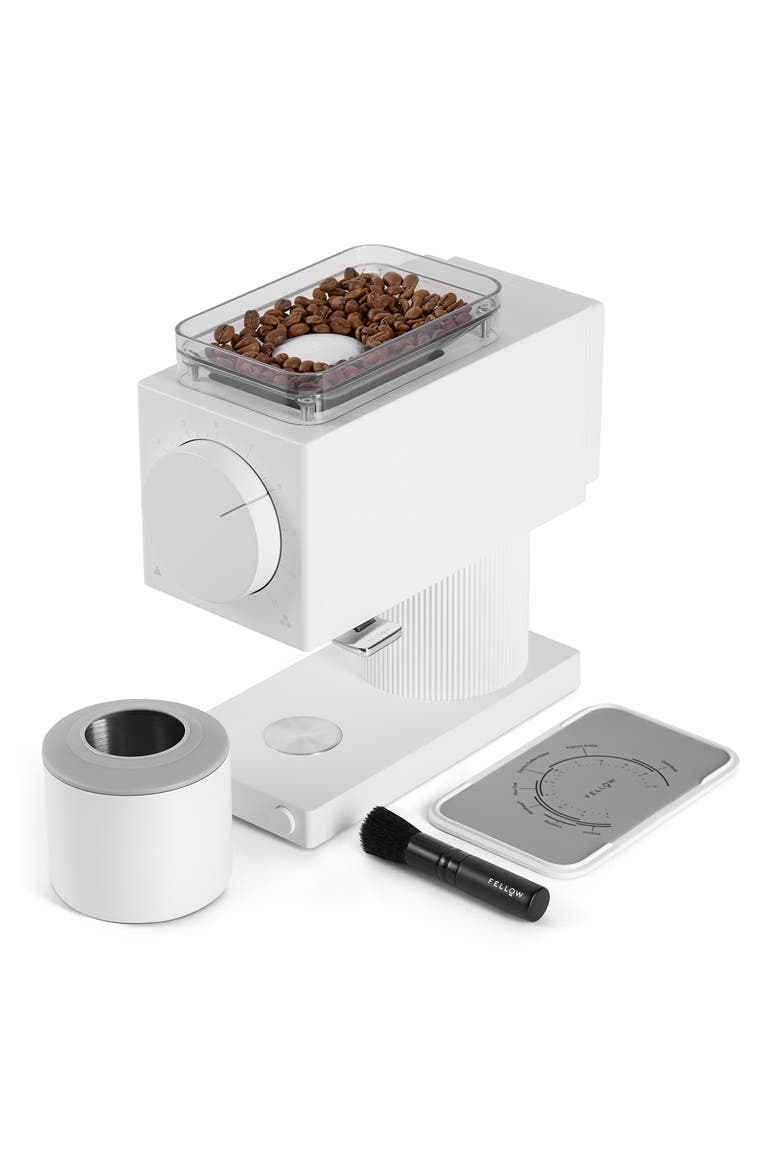 Ode Brew Grinder, Alternate, color, MATTE WHITE