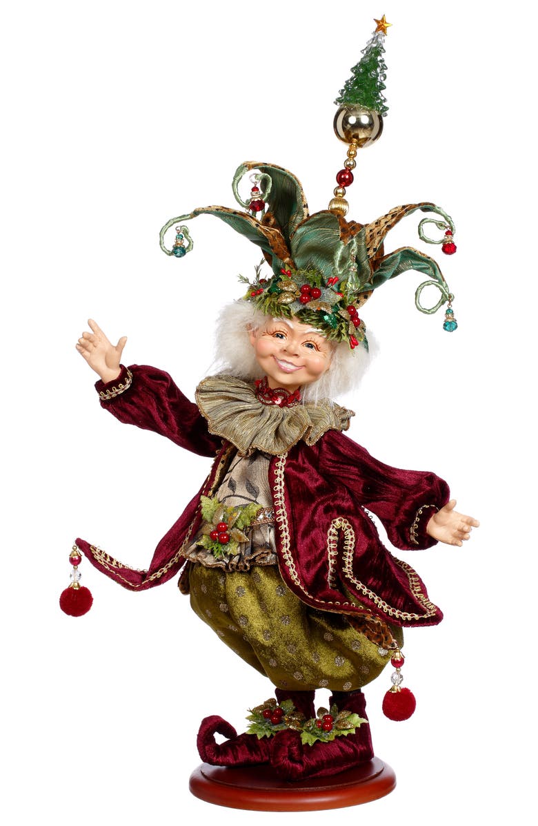 Mark Roberts Fantastical Elf, Main, color, Deep Red