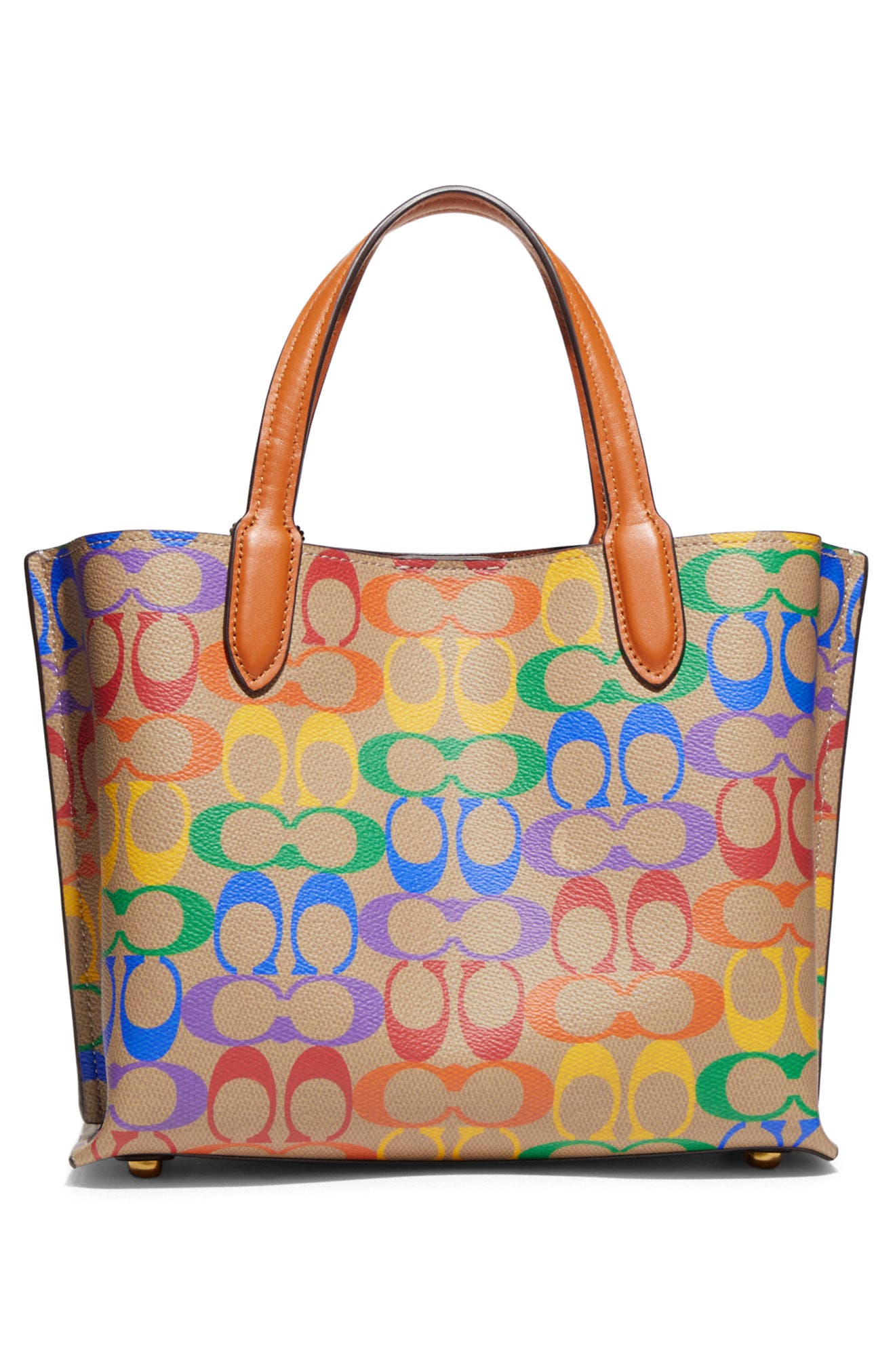 COACH Pride Coated Canvas Tote Bag, Alternate, color, 