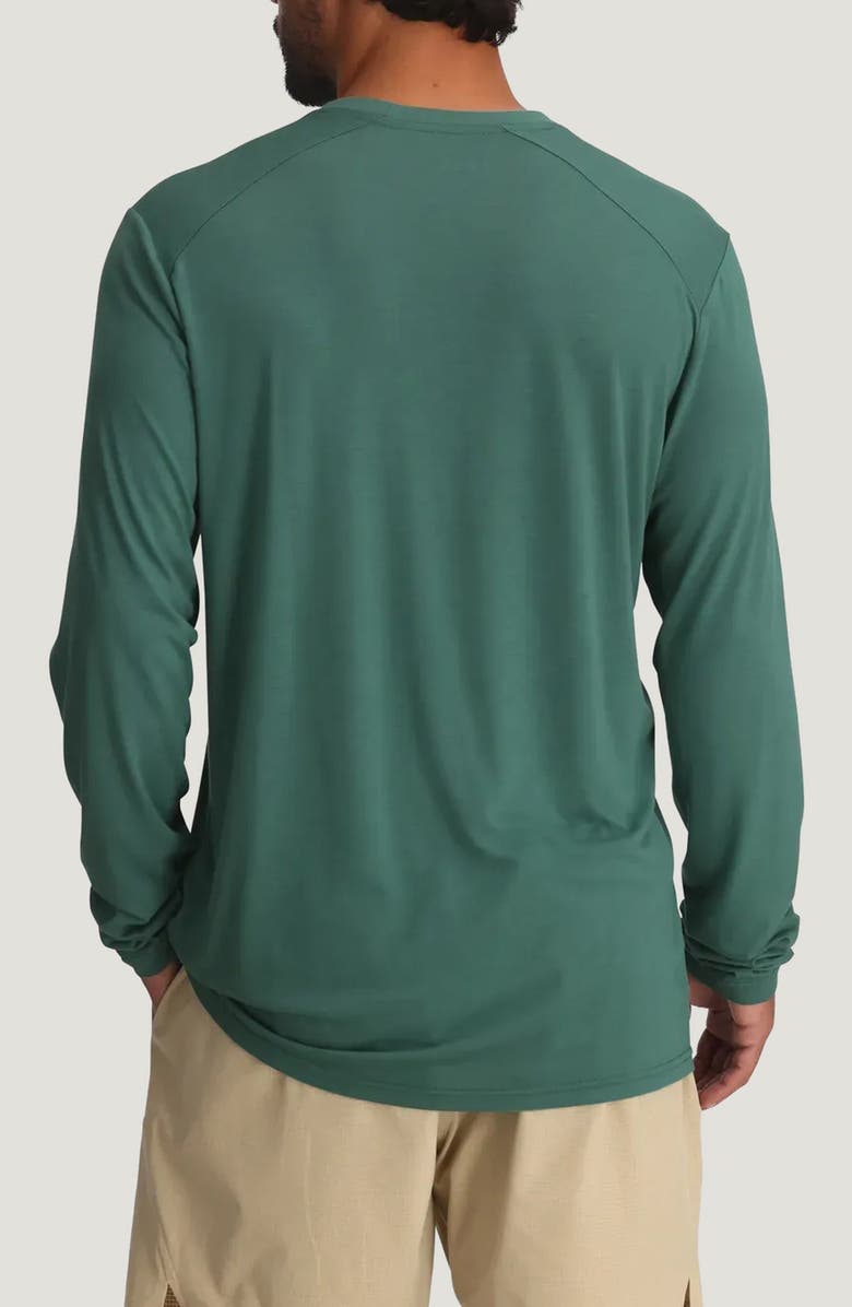 Free Fly Lightweight UPF 20+ Long Sleeve T-Shirt, Alternate, color, Sea Pine