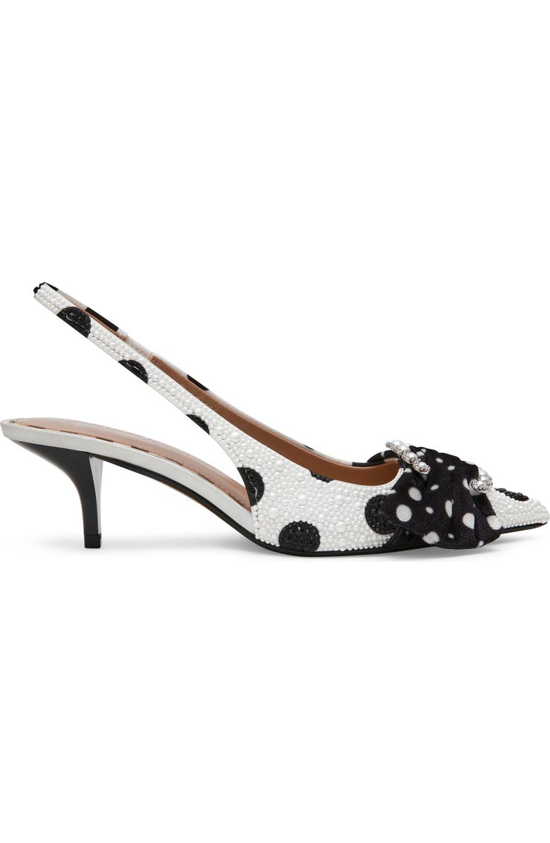 Betsey Johnson Bryanna Crystal Slingback Pump, Alternate, color,