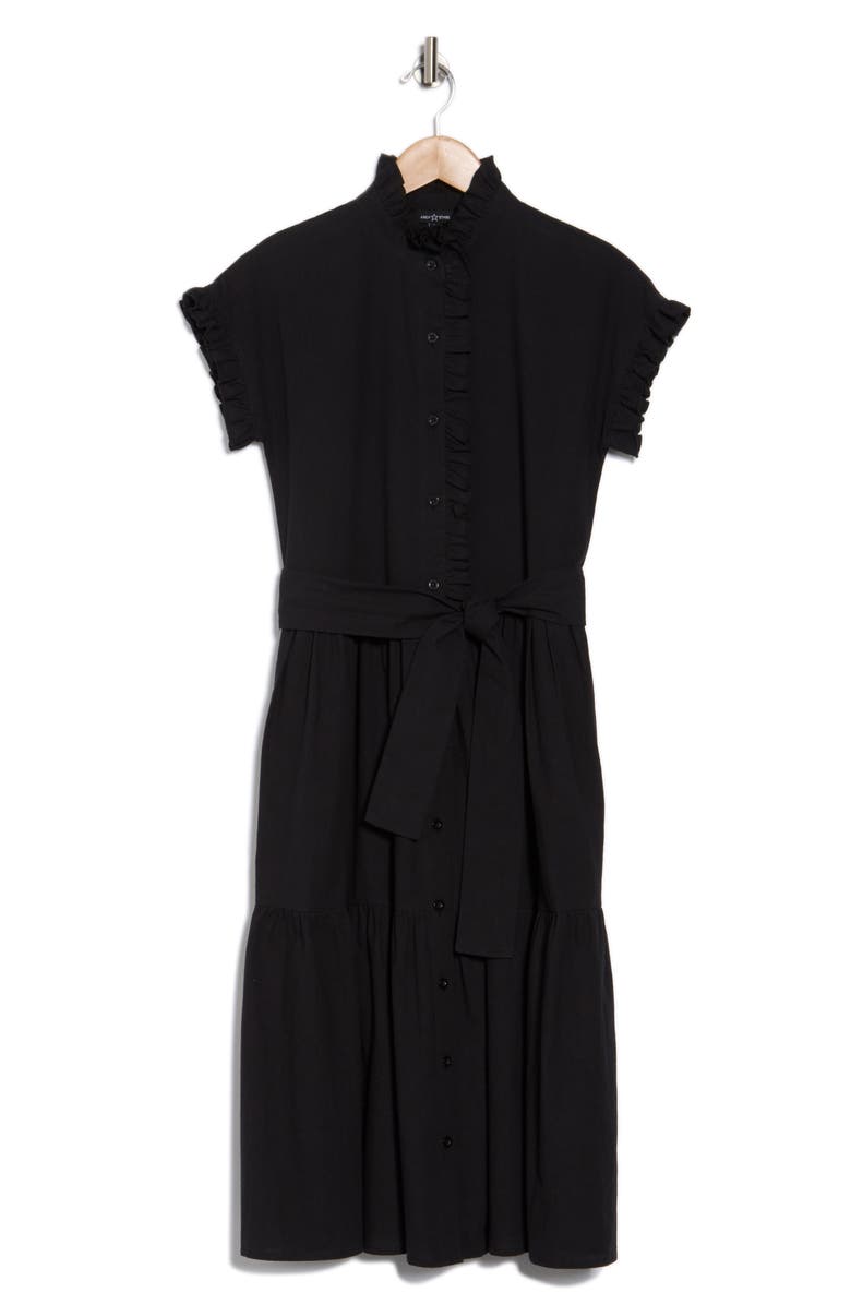 AREA STARS Chloe Ruffle Shirtdress, Alternate, color, 