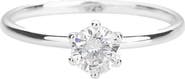 Bearfruit Jewelry Sterling Silver 18k Gold Plated Izzie Ring Dainty Minimalist Sparkle