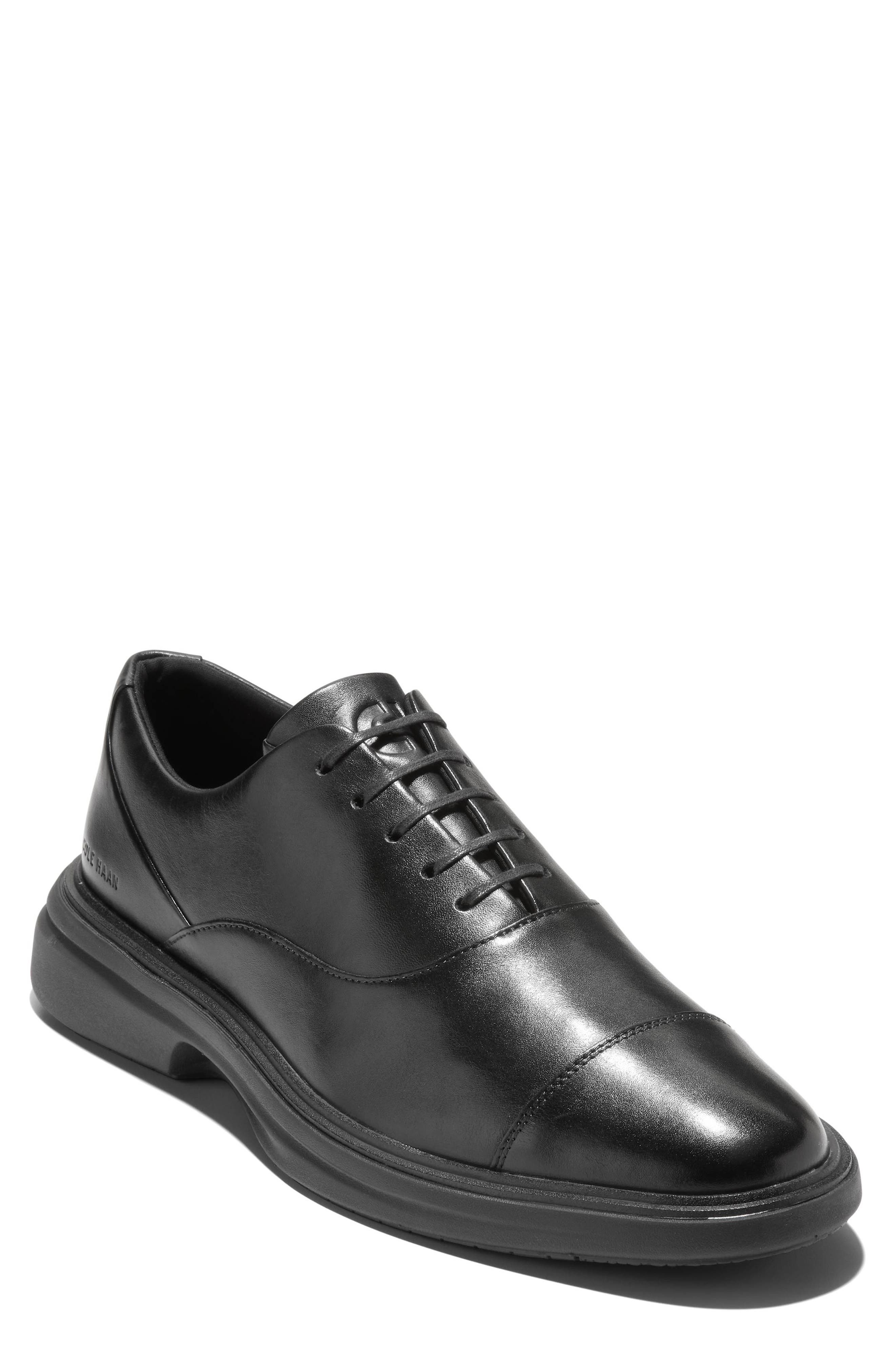 Cole Haan OriginalGrand Cityspectre Cap Toe Oxford, Main, color, Black Black