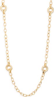 NORDSTROM RACK Station Chain Long Necklace