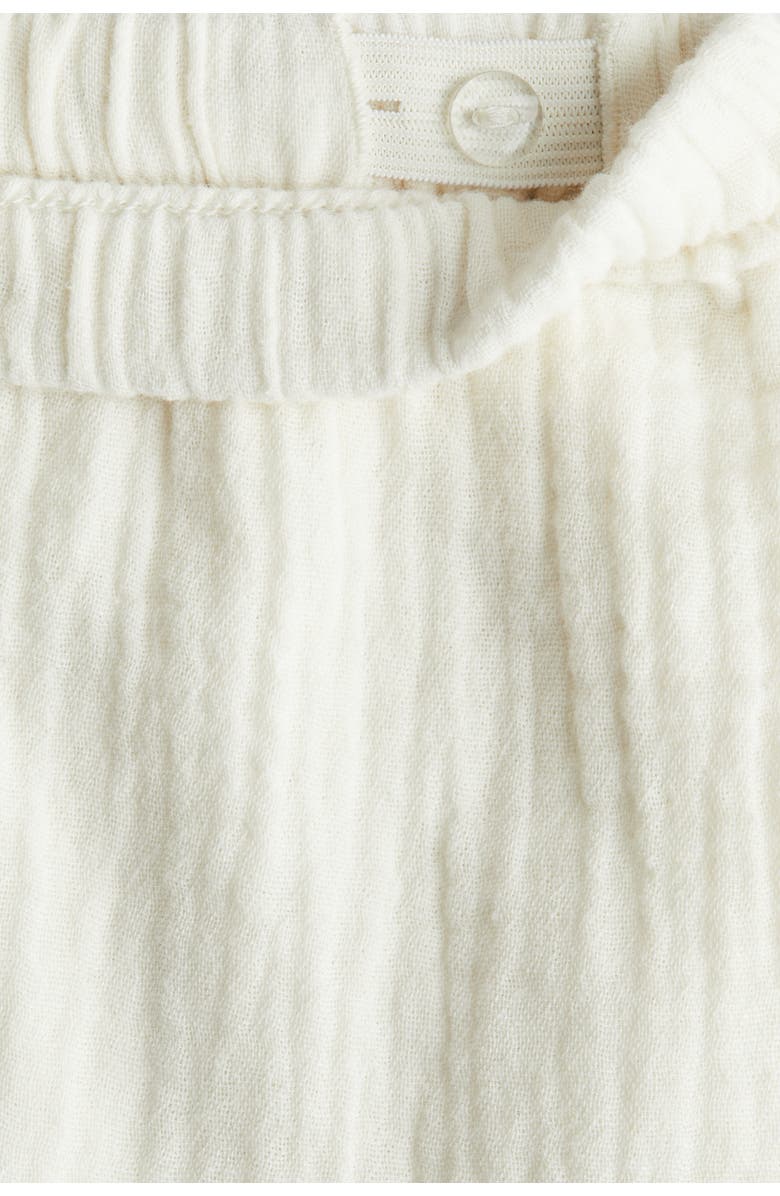 H&M 2-piece Muslin Set, Alternate, color, White