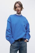 H&M Oversized Cotton Sweatshirt