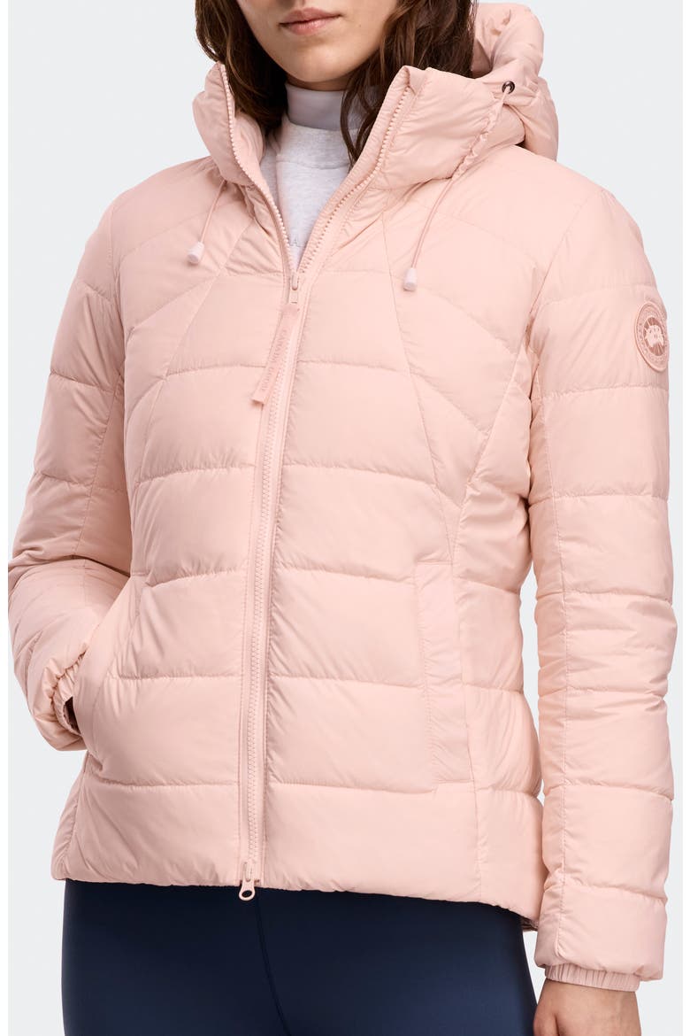 Abbott Hooded 625 Fill Power Down Jacket, Main, color, VINTAGE ROSE - ROSE VINTAGE