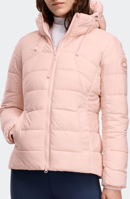 Canada Goose Abbott Hooded 625 Fill Power Down Jacket In Pink