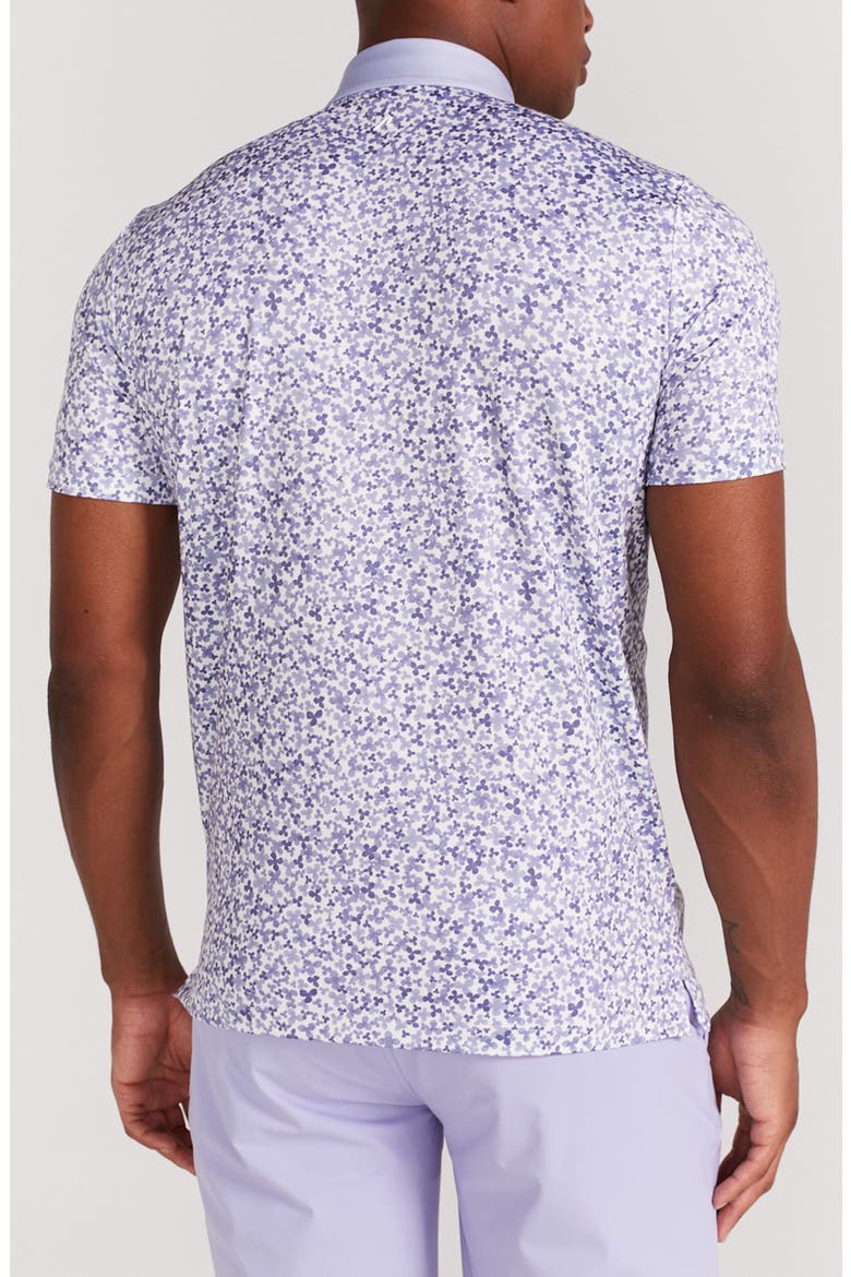 Brewer Floral Polo, Alternate, color, BABY LAVENDER