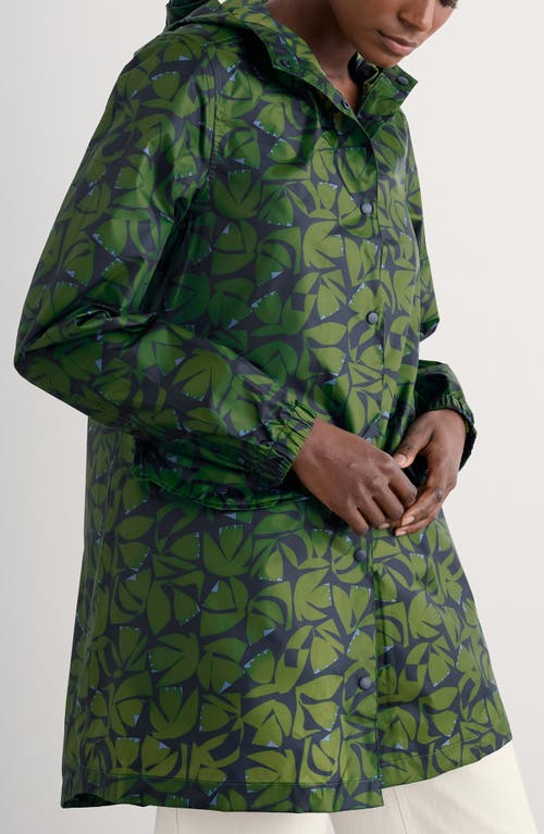 Seasalt Cornwall Pack-it Waterproof Hooded Raincoat In Multi