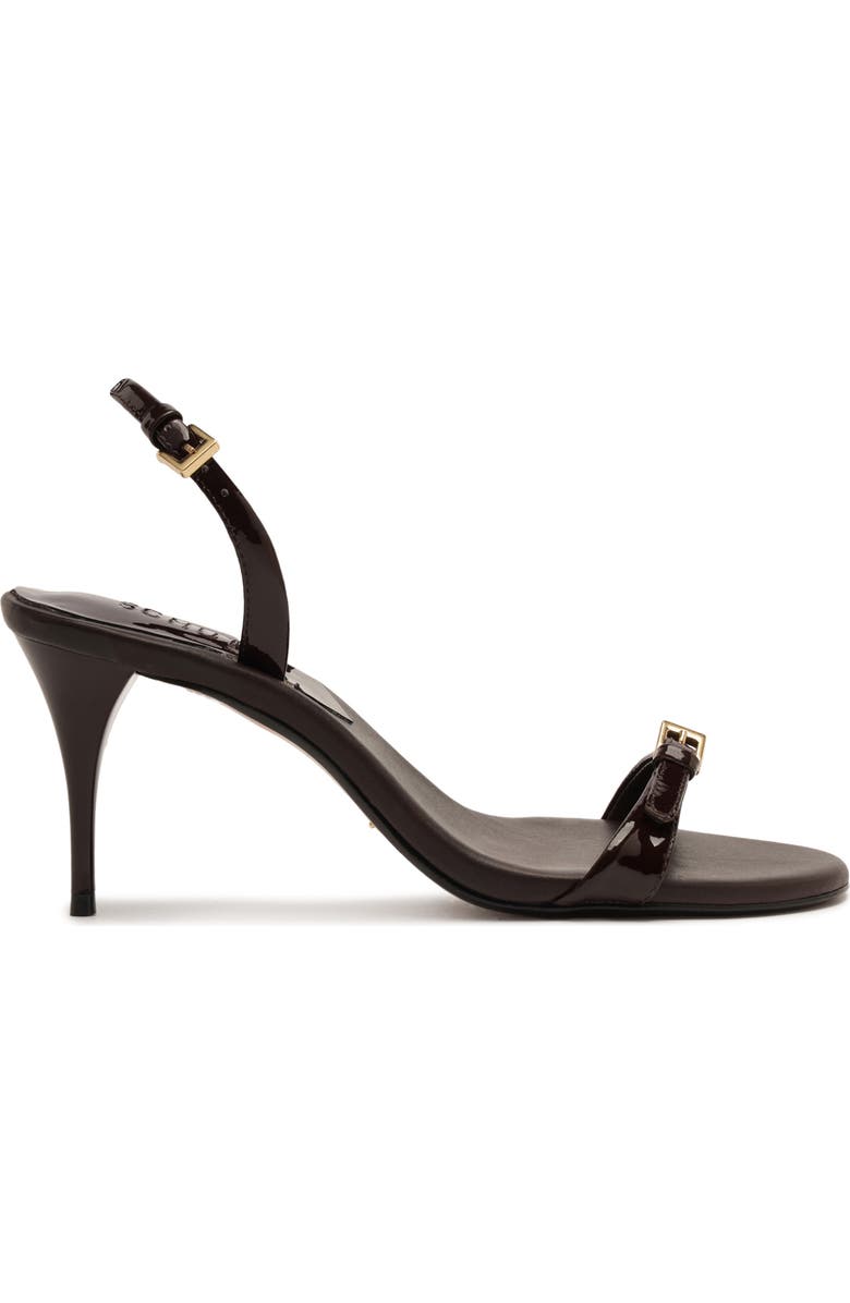 Schutz Aurora Mid Slingback Sandal, Alternate, color, Maplewood