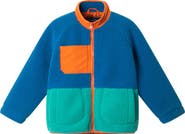 Andy & Evan Kids' Colorblock Faux Shearling Jacket
