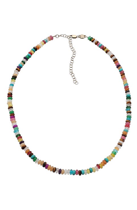 Uma Quartz Beaded Necklace