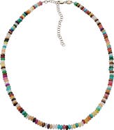 Jennifer Zeuner Uma Quartz Beaded Necklace
