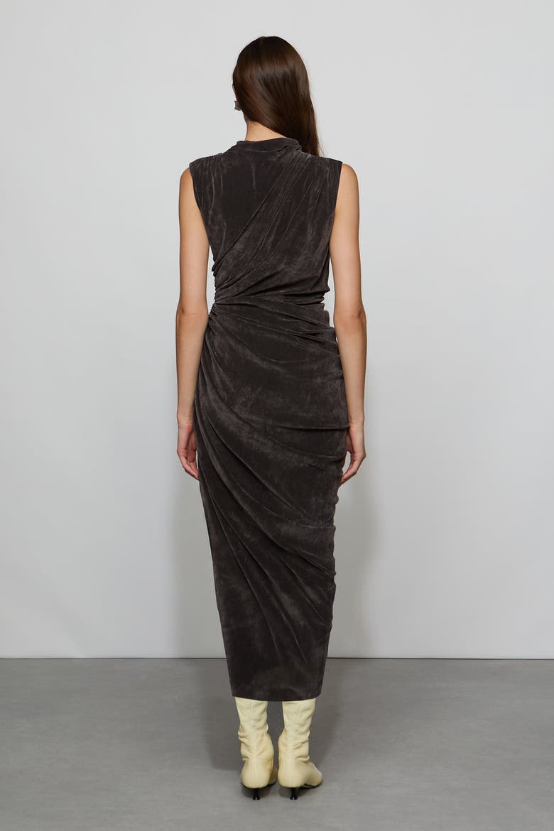 Olympia Dress, Alternate, color, Charcoal