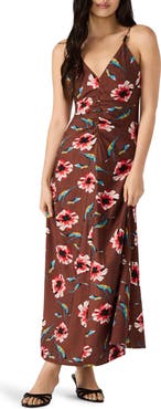 Steve Madden Monroe Ruched Maxi Dress