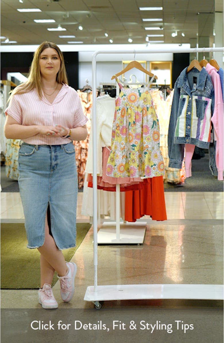 Kids' Print Tiered Sundress, sales video thumbnail