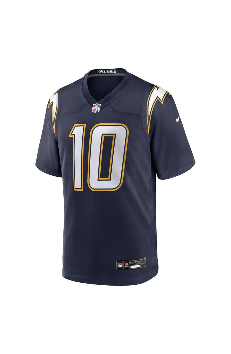 Nike Men's Nike Justin Herbert Navy Los Angeles Chargers Alternate Super Chargers Game Player Jersey, Alternate, color, Navy