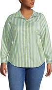 Lands' End Cooling Button Front Shirt