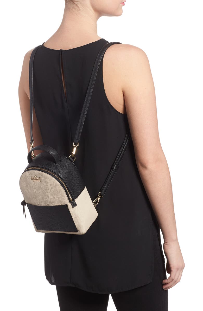 Kate Spade New York jackson street merry convertible leather backpack, Alternate, color,
