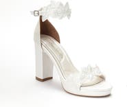Forever & Always Shoes Isadora Lace Bridal Heel