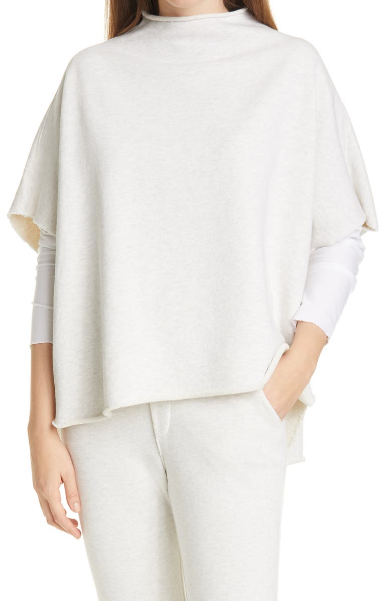 Frank & Eileen Funnel Neck Capelet, Main, color, 