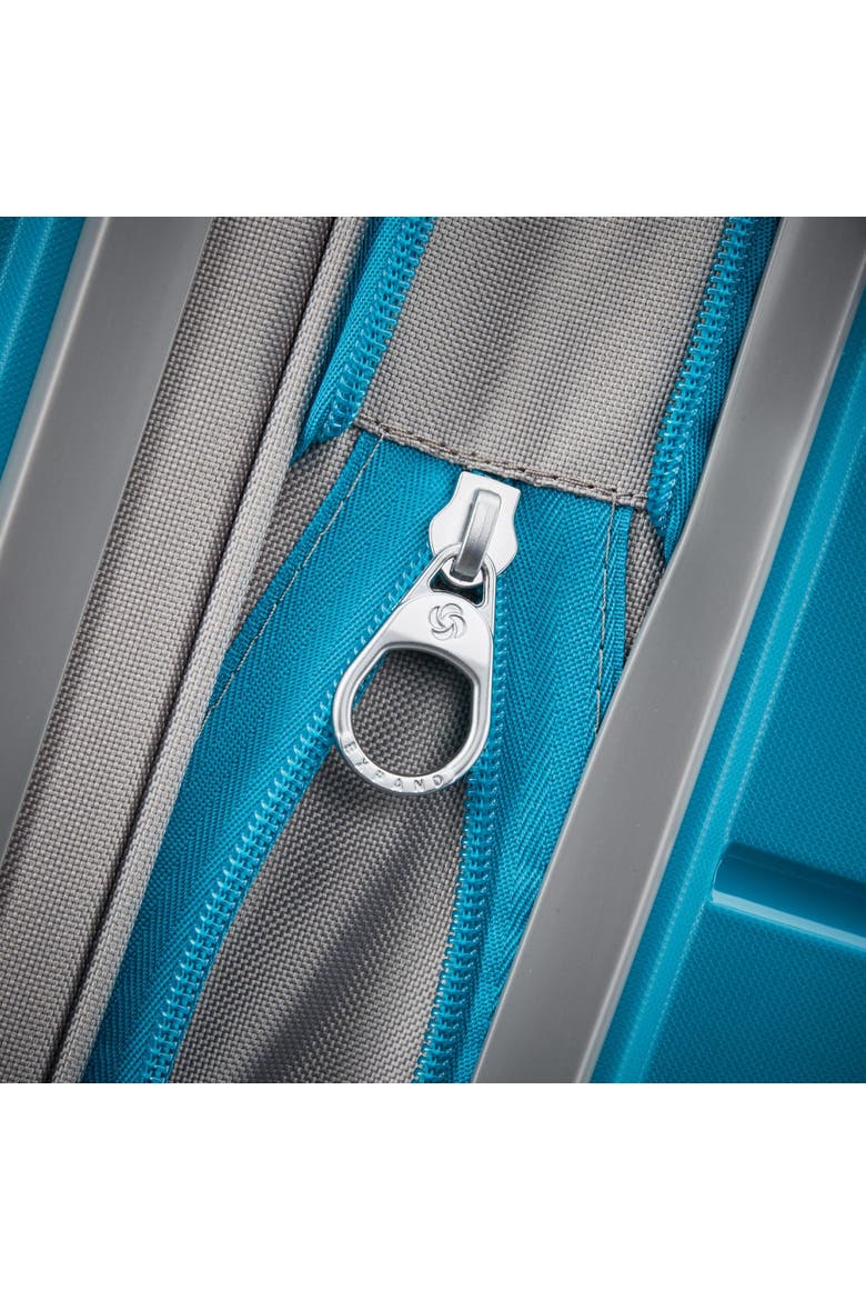 Freeform Hardside Expandable 21" Carry On Spinner Luggage, Alternate, color, Ocean Blue