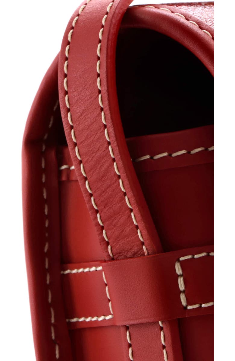 Pre-Owned Goyard Belvedere II Messenger Bag Coated Canvas PM, Alternate, color, Red