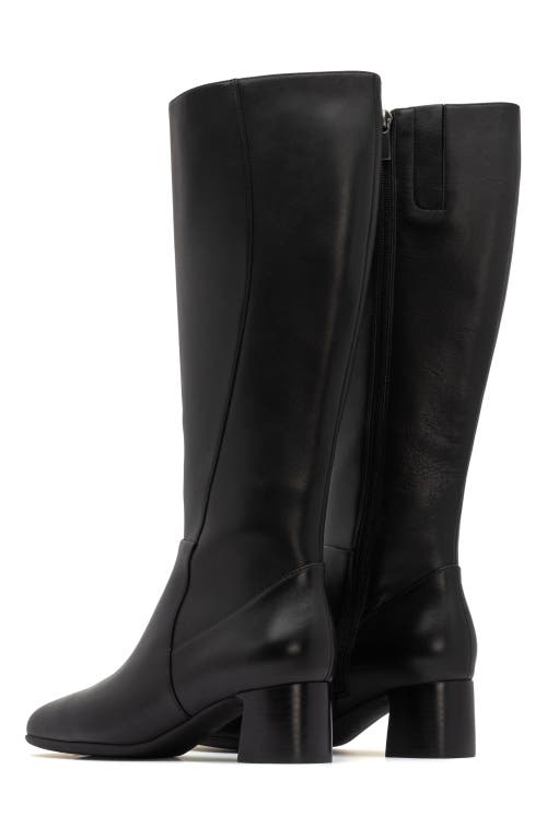 Abeo Avenue Tall In Black Nappa - Regular