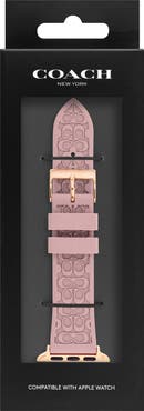COACH Signature C Rubber Apple Watch® Watchband