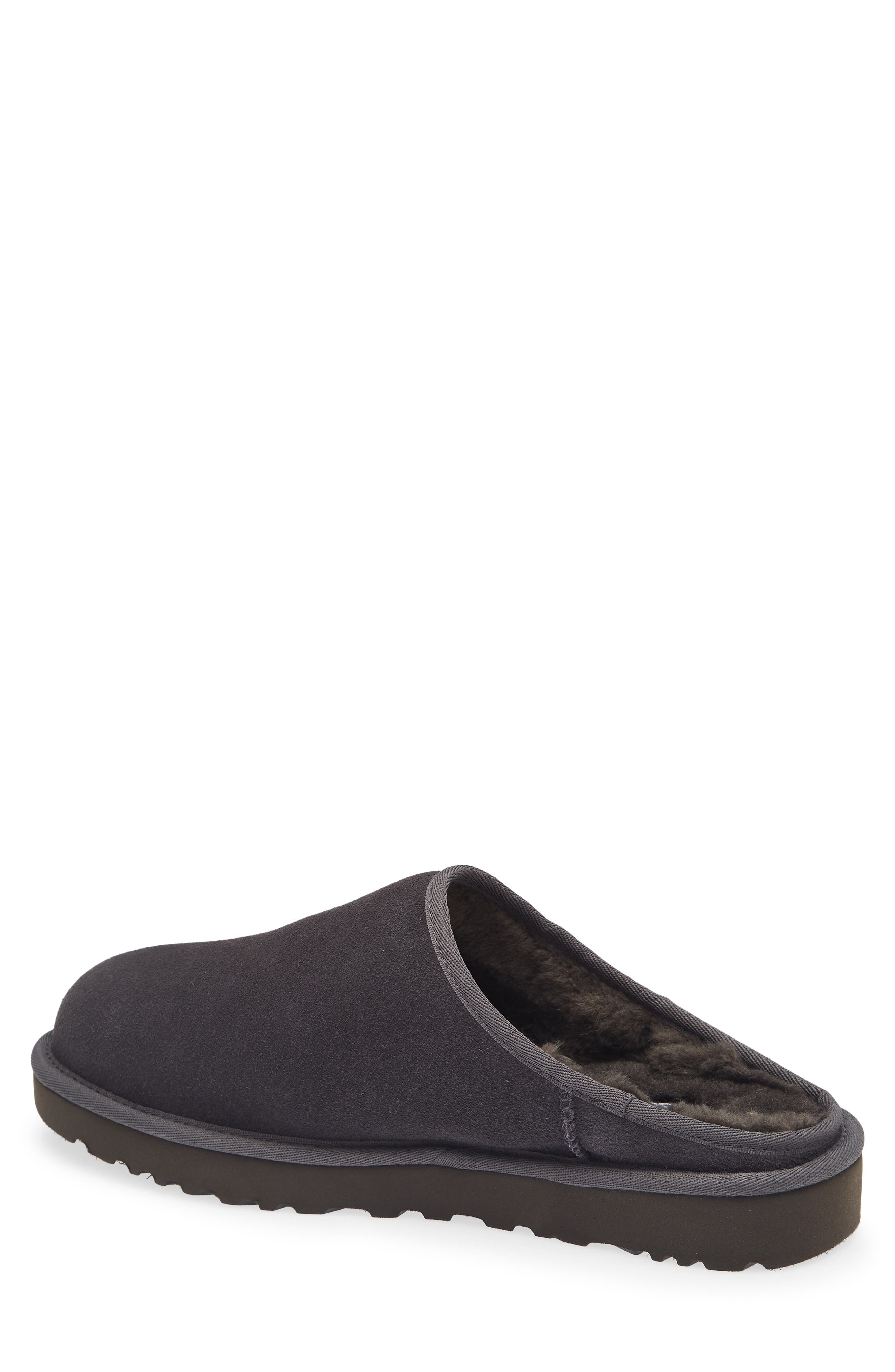 Classic Slip-On Slipper, Alternate, color, DARK GREY