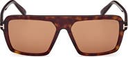 TOM FORD Vincent 56mm Pilot Sunglasses