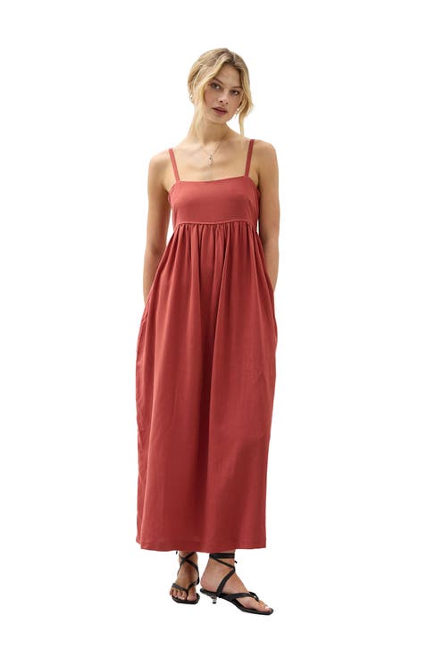 The Linen Maxi Dress