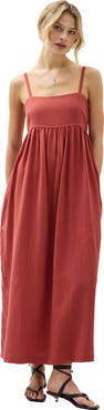 Richer Poorer The Linen Maxi Dress