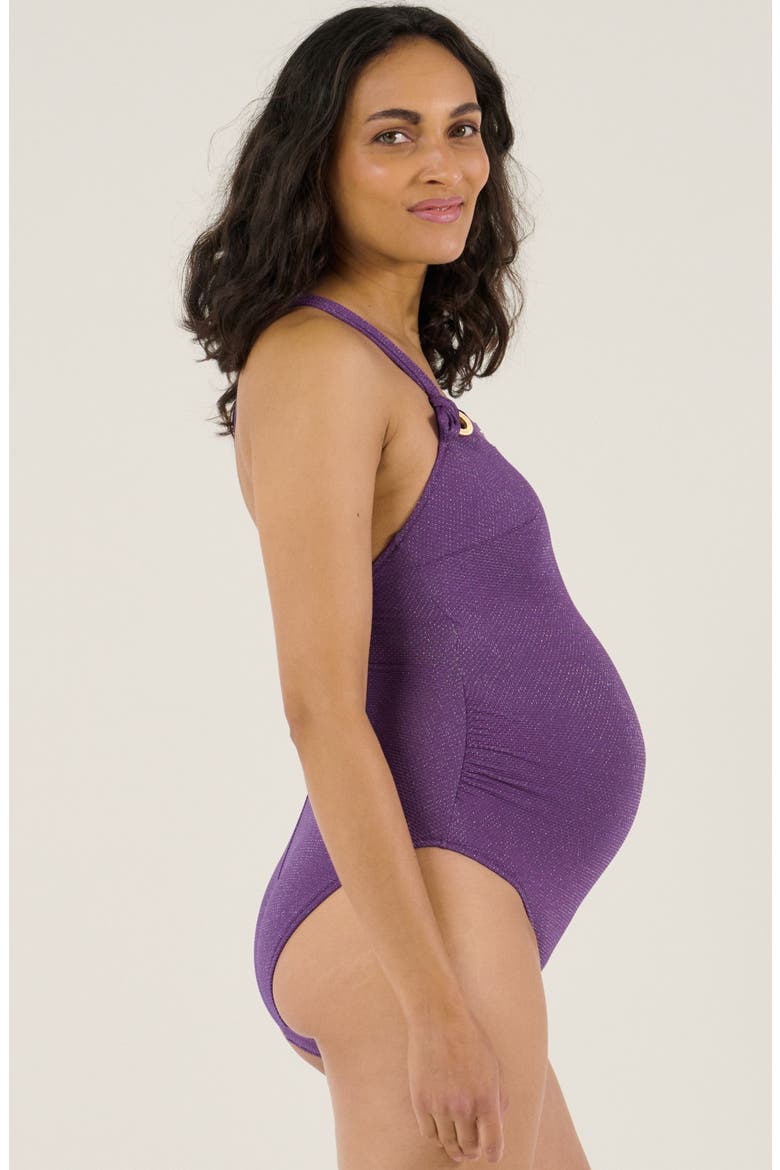 Maternity swimsuit Cruise, Alternate, color, Purple