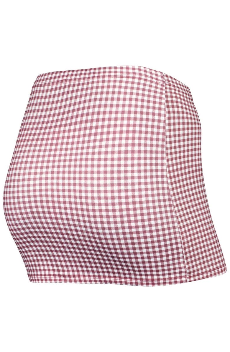 ZOOZATZ Women's ZooZatz Maroon Texas A&M Aggies Sublimated Mini Skirt, Alternate, color,