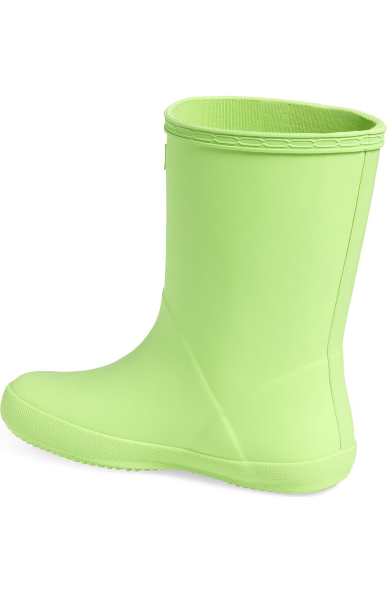 Hunter Kids' First Classic Rain Boot, Alternate, color, Green13-0535