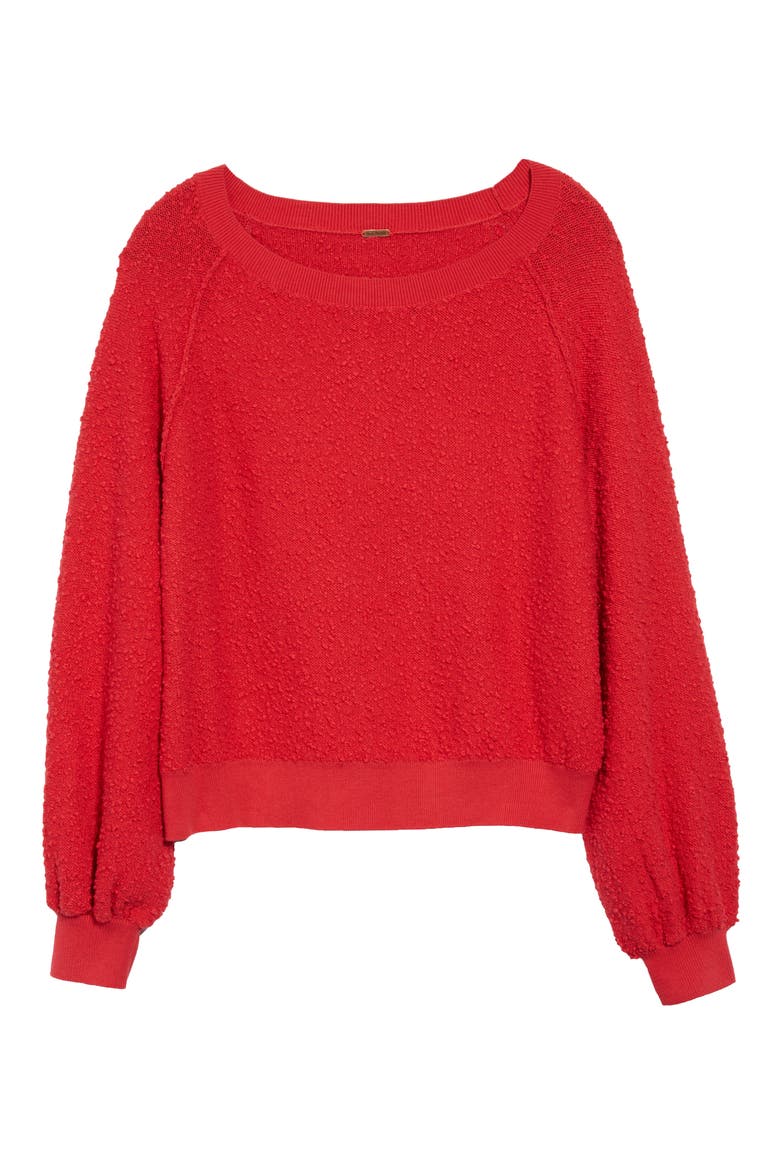 Found My Friend Sweatshirt, Alternate, color, RED