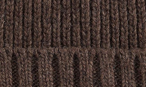 Barbour Carlton Wool Blend Beanie In Brown