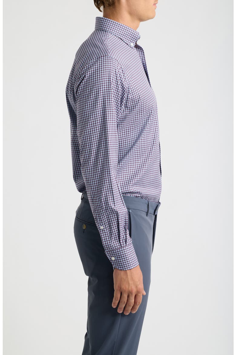 Liam Crown Soft Twill Sport Shirt, Alternate, color, GRAPESEED